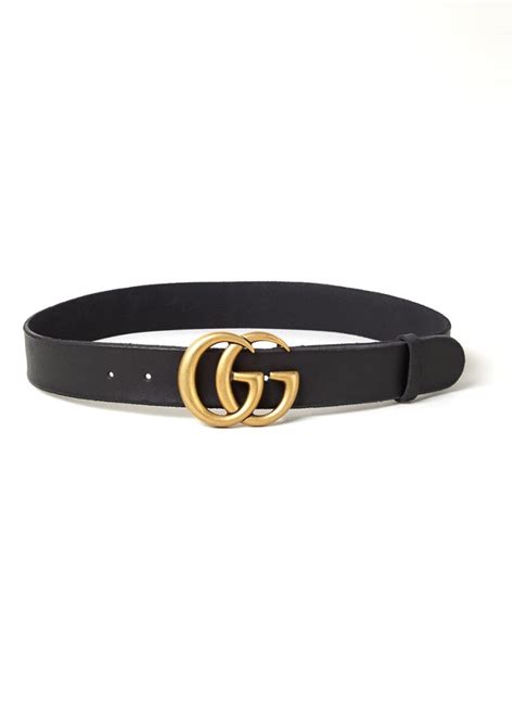 gucci riem zwart logo|riemen gucci dames.